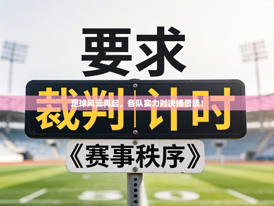 足球风云再起，各队实力对决搏晋级！  第1张